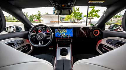 Mercedes-Benz CLA 250+ mit EQ-Technologie, Fahrbericht Mercedes-Benz CLA 250+ EQ, Cockpit